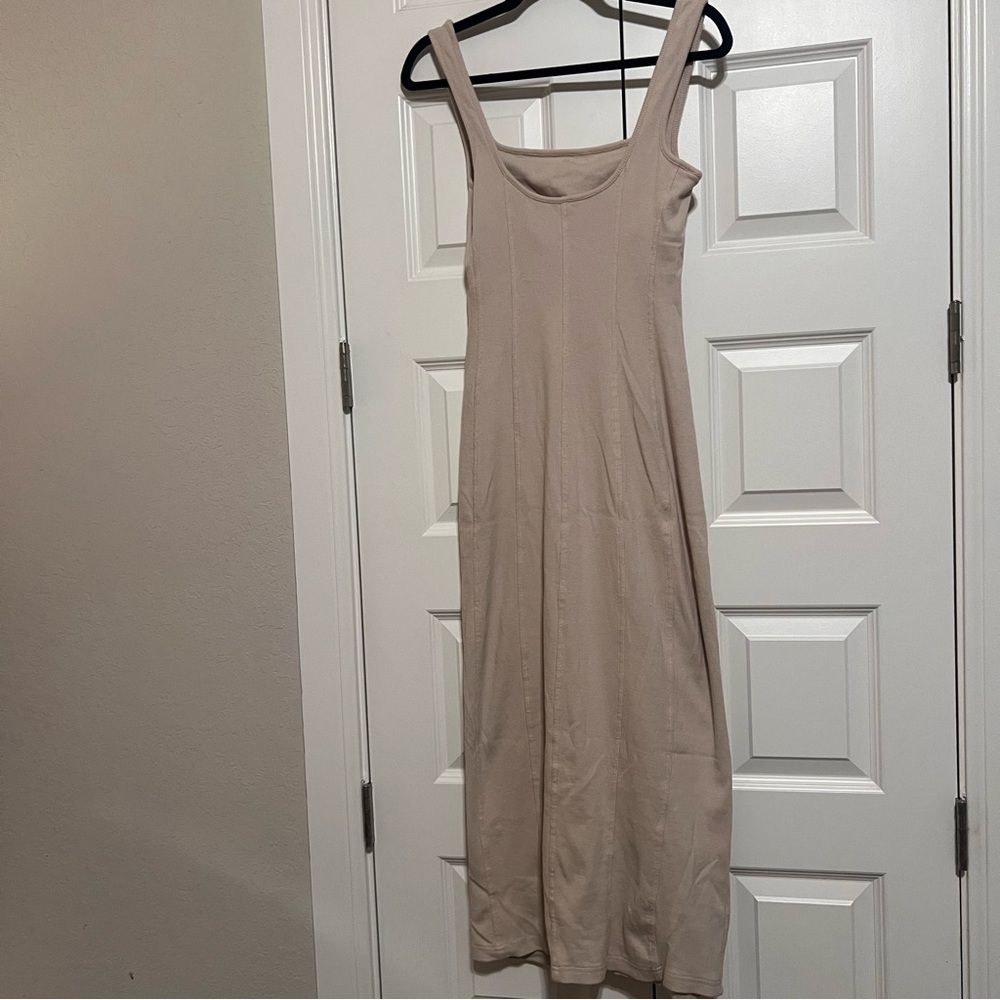 Anthropology L*Space Beige Bodycon Dress - Picture 6 of 10